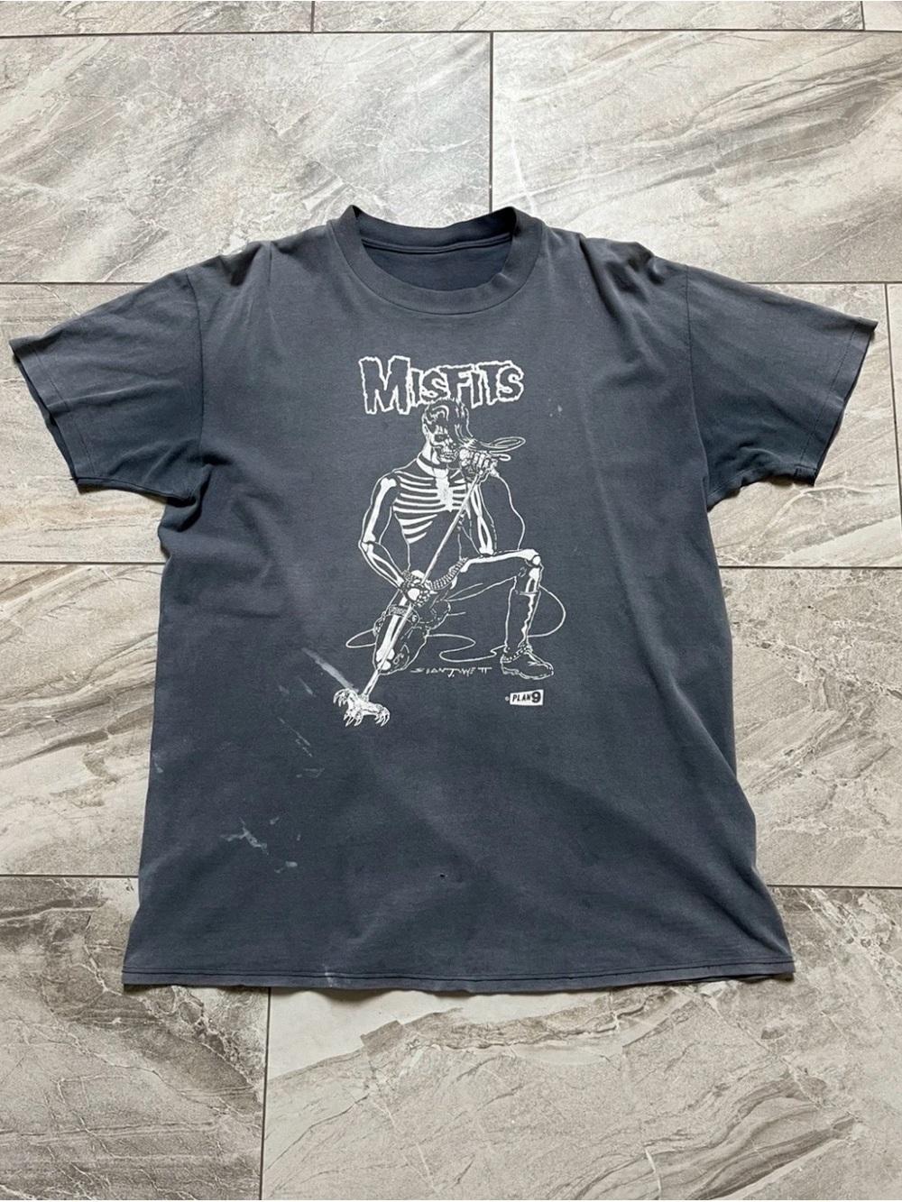 1980s Misfits Sean J. Wyett Plan 9 Record Shirt